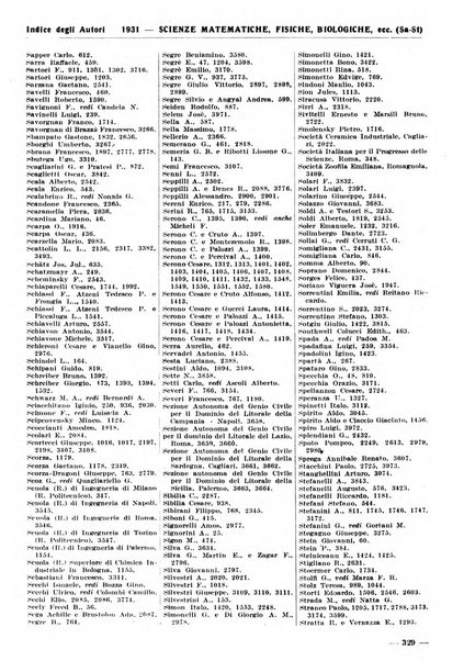 Bibliografia italiana. Gruppo A, Scienze matematiche, fisiche e biologiche, geografia