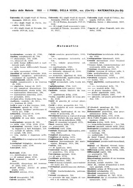 Bibliografia italiana. Gruppo A, Scienze matematiche, fisiche e biologiche, geografia