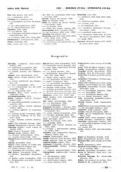 Bibliografia italiana. Gruppo A, Scienze matematiche, fisiche e biologiche, geografia