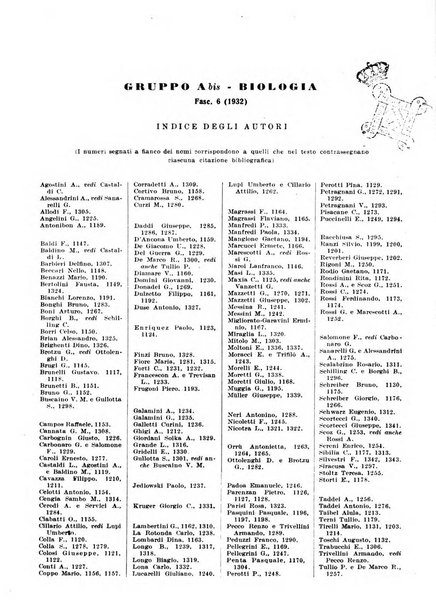 Bibliografia italiana. Gruppo A, Scienze matematiche, fisiche e biologiche, geografia