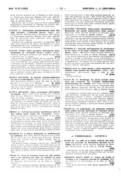 Bibliografia italiana. Gruppo A, Scienze matematiche, fisiche e biologiche, geografia