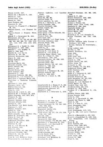 Bibliografia italiana. Gruppo A, Scienze matematiche, fisiche e biologiche, geografia