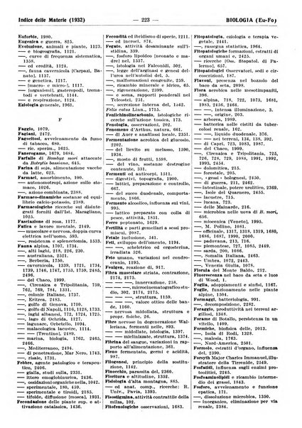 Bibliografia italiana. Gruppo A, Scienze matematiche, fisiche e biologiche, geografia