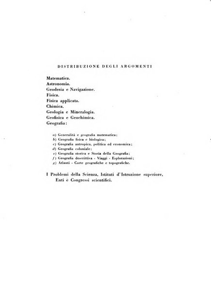 Bibliografia italiana. Gruppo A, Scienze matematiche, fisiche e biologiche, geografia