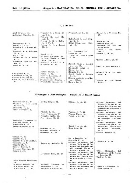 Bibliografia italiana. Gruppo A, Scienze matematiche, fisiche e biologiche, geografia