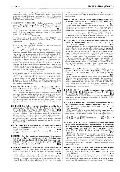 Bibliografia italiana. Gruppo A, Scienze matematiche, fisiche e biologiche, geografia