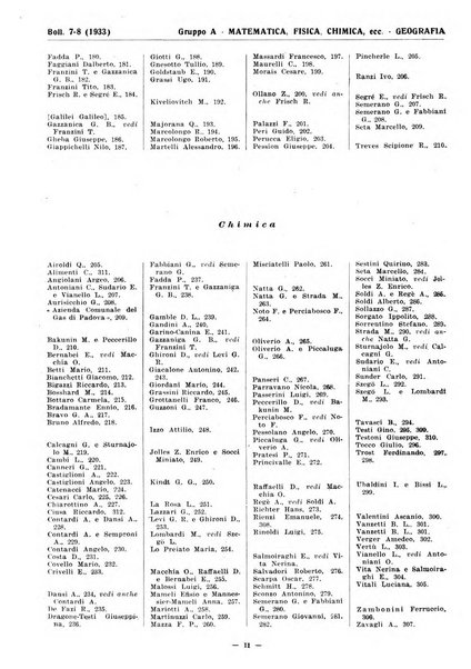 Bibliografia italiana. Gruppo A, Scienze matematiche, fisiche e biologiche, geografia