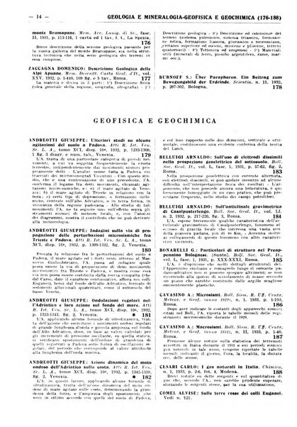 Bibliografia italiana. Gruppo A, Scienze matematiche, fisiche e biologiche, geografia