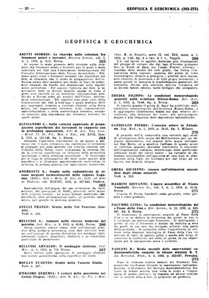 Bibliografia italiana. Gruppo A, Scienze matematiche, fisiche e biologiche, geografia