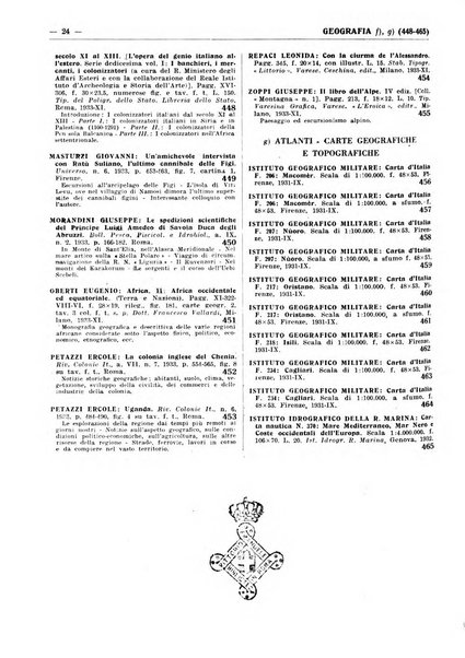 Bibliografia italiana. Gruppo A, Scienze matematiche, fisiche e biologiche, geografia