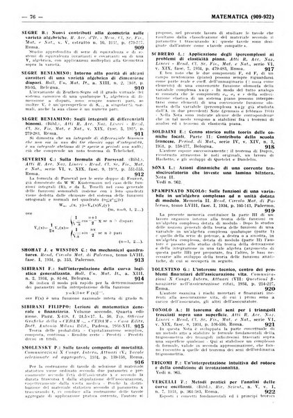 Bibliografia italiana. Gruppo A, Scienze matematiche, fisiche e biologiche, geografia