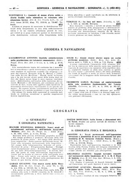 Bibliografia italiana. Gruppo A, Scienze matematiche, fisiche e biologiche, geografia