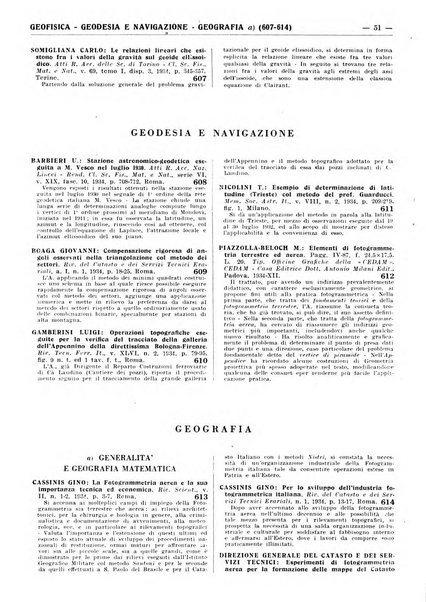 Bibliografia italiana. Gruppo A, Scienze matematiche, fisiche e biologiche, geografia