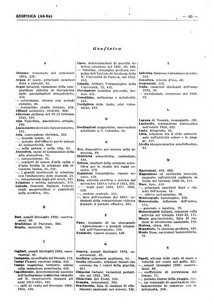 Bibliografia italiana. Gruppo A, Scienze matematiche, fisiche e biologiche, geografia