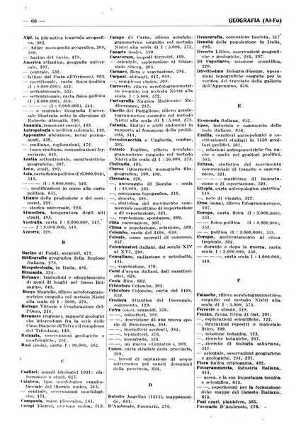 Bibliografia italiana. Gruppo A, Scienze matematiche, fisiche e biologiche, geografia