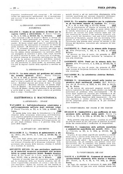 Bibliografia italiana. Gruppo A, Scienze matematiche, fisiche e biologiche, geografia