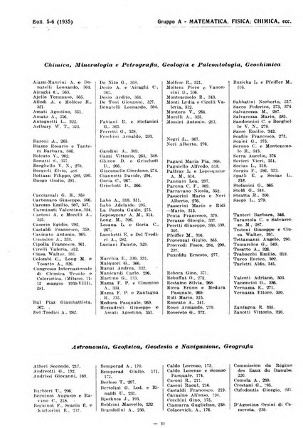 Bibliografia italiana. Gruppo A, Scienze matematiche, fisiche e biologiche, geografia