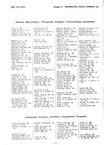 Bibliografia italiana. Gruppo A, Scienze matematiche, fisiche e biologiche, geografia