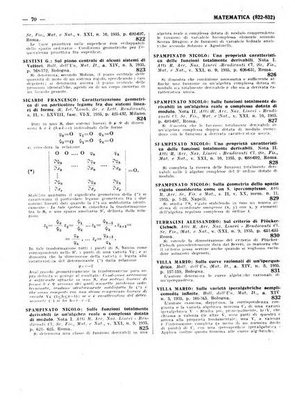 Bibliografia italiana. Gruppo A, Scienze matematiche, fisiche e biologiche, geografia