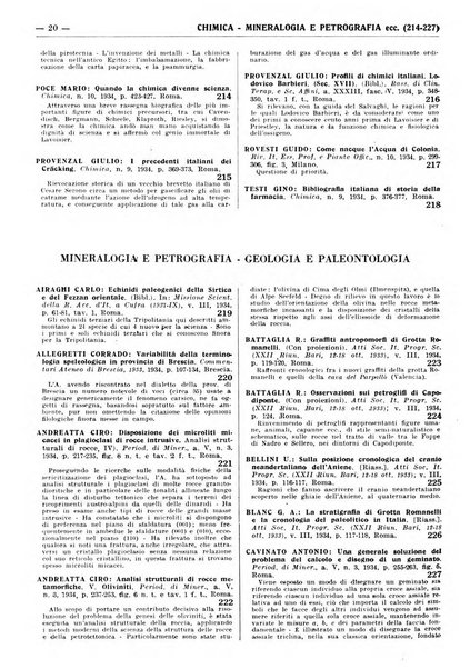 Bibliografia italiana. Gruppo A, Scienze matematiche, fisiche e biologiche, geografia