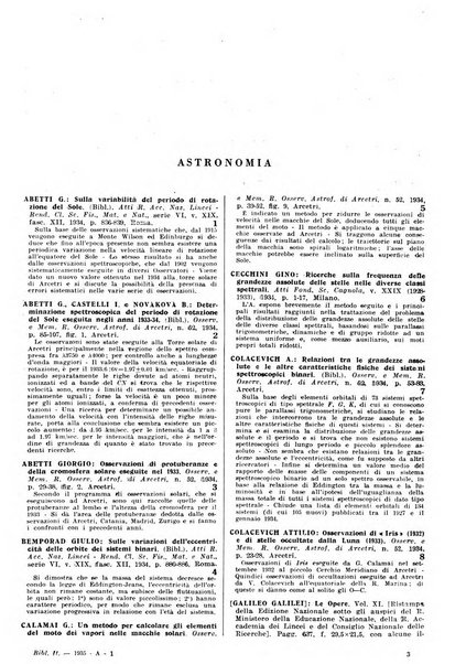 Bibliografia italiana. Gruppo A, Scienze matematiche, fisiche e biologiche, geografia