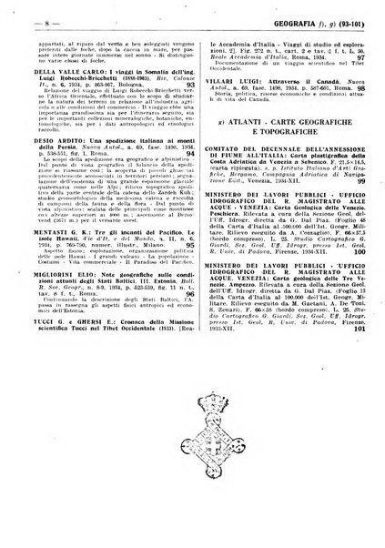 Bibliografia italiana. Gruppo A, Scienze matematiche, fisiche e biologiche, geografia