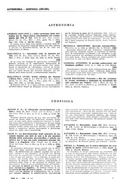 Bibliografia italiana. Gruppo A, Scienze matematiche, fisiche e biologiche, geografia