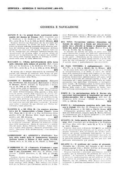 Bibliografia italiana. Gruppo A, Scienze matematiche, fisiche e biologiche, geografia