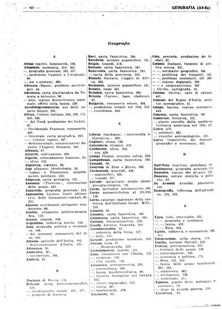 Bibliografia italiana. Gruppo A, Scienze matematiche, fisiche e biologiche, geografia