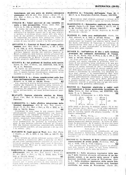 Bibliografia italiana. Gruppo A, Scienze matematiche, fisiche e biologiche, geografia