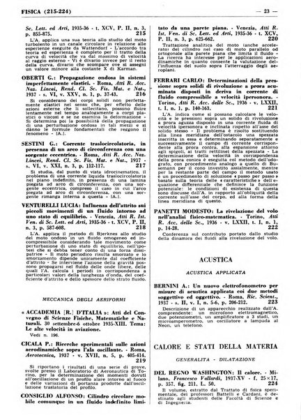 Bibliografia italiana. Gruppo A, Scienze matematiche, fisiche e biologiche, geografia