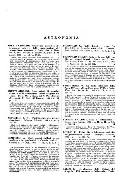 Bibliografia italiana. Gruppo A, Scienze matematiche, fisiche e biologiche, geografia