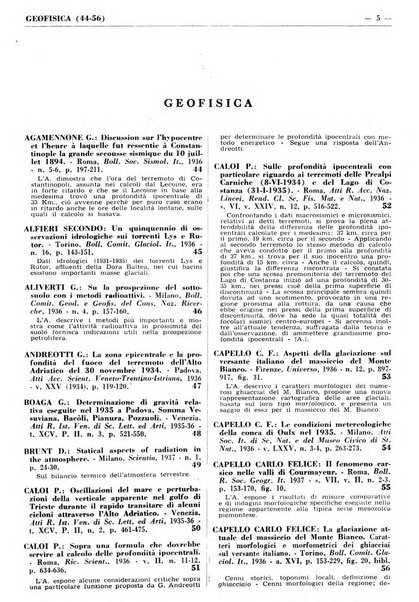 Bibliografia italiana. Gruppo A, Scienze matematiche, fisiche e biologiche, geografia