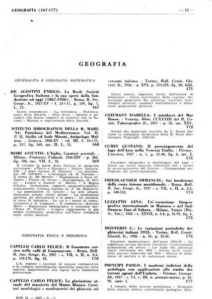 Bibliografia italiana. Gruppo A, Scienze matematiche, fisiche e biologiche, geografia