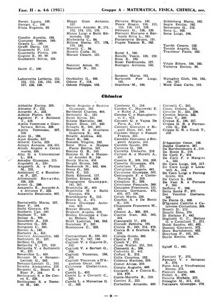 Bibliografia italiana. Gruppo A, Scienze matematiche, fisiche e biologiche, geografia