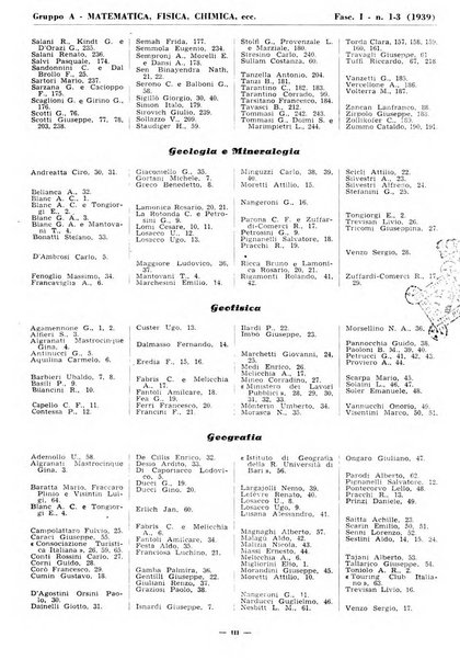 Bibliografia italiana. Gruppo A, Scienze matematiche, fisiche e biologiche, geografia