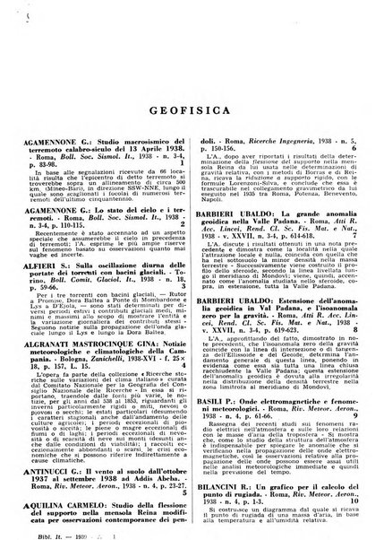 Bibliografia italiana. Gruppo A, Scienze matematiche, fisiche e biologiche, geografia