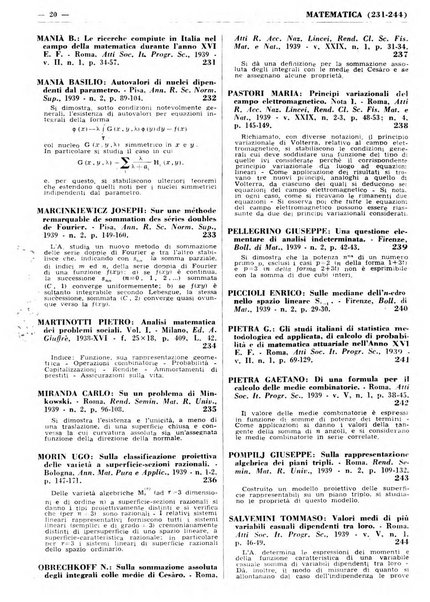 Bibliografia italiana. Gruppo A, Scienze matematiche, fisiche e biologiche, geografia