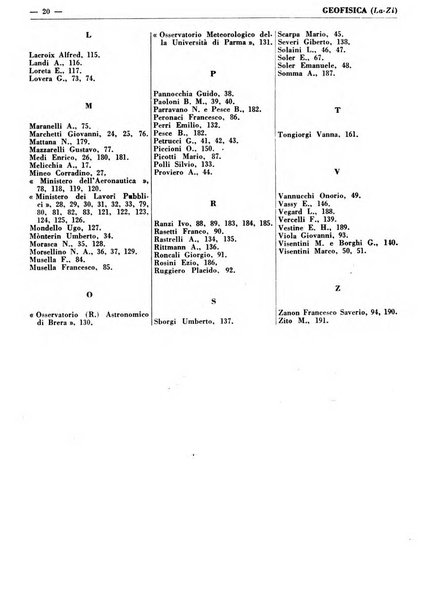 Bibliografia italiana. Gruppo A, Scienze matematiche, fisiche e biologiche, geografia