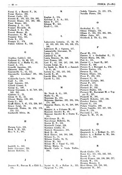 Bibliografia italiana. Gruppo A, Scienze matematiche, fisiche e biologiche, geografia