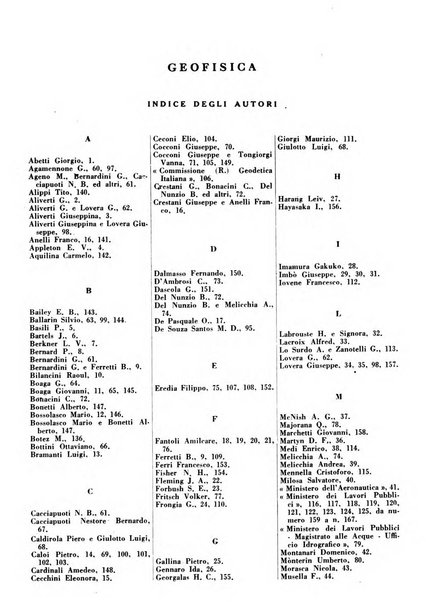 Bibliografia italiana. Gruppo A, Scienze matematiche, fisiche e biologiche, geografia