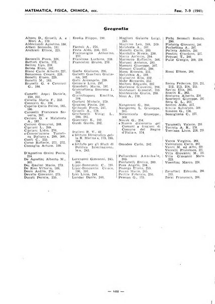 Bibliografia italiana. Gruppo A, Scienze matematiche, fisiche e biologiche, geografia