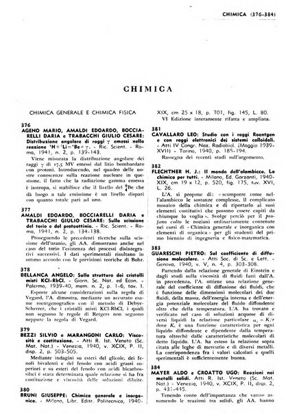 Bibliografia italiana. Gruppo A, Scienze matematiche, fisiche e biologiche, geografia