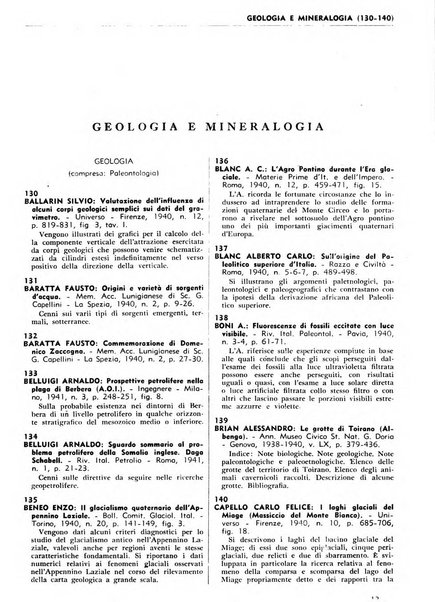 Bibliografia italiana. Gruppo A, Scienze matematiche, fisiche e biologiche, geografia