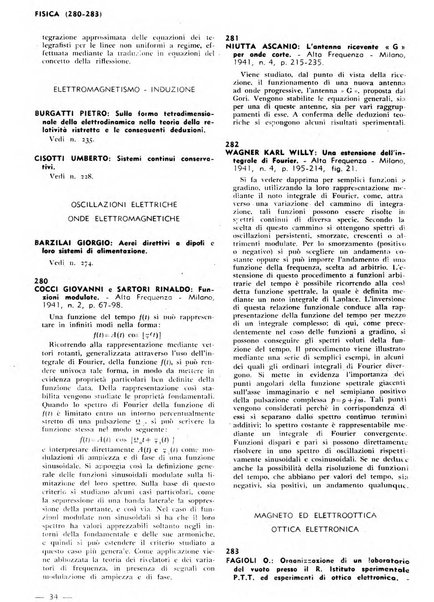 Bibliografia italiana. Gruppo A, Scienze matematiche, fisiche e biologiche, geografia