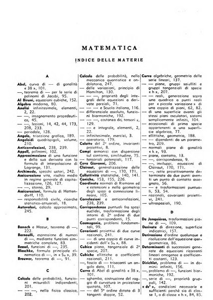 Bibliografia italiana. Gruppo A, Scienze matematiche, fisiche e biologiche, geografia