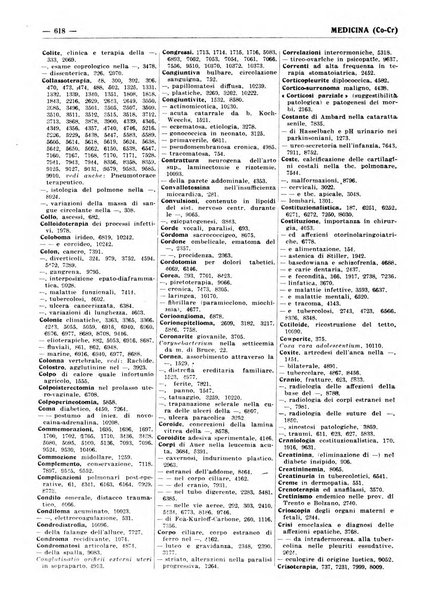 Bibliografia italiana. Gruppo B, Medicina