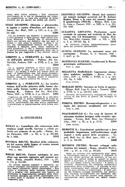 Bibliografia italiana. Gruppo B, Medicina