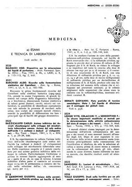 Bibliografia italiana. Gruppo B, Medicina