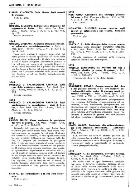 Bibliografia italiana. Gruppo B, Medicina